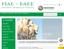 Tablet Screenshot of ital-park.de